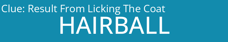 Result From Licking The Coat