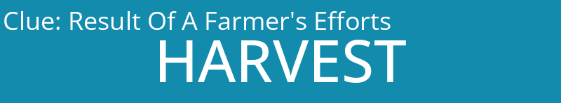 Result Of A Farmer's Efforts