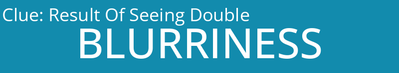 Result Of Seeing Double