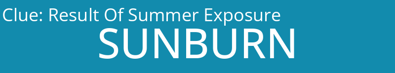 Result Of Summer Exposure