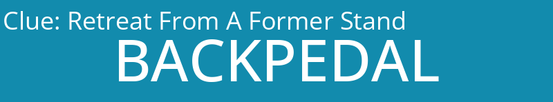 Retreat From A Former Stand