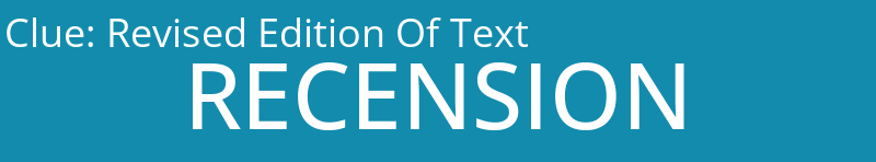 Revised Edition Of Text