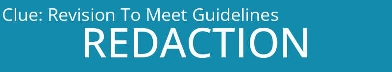 Revision To Meet Guidelines