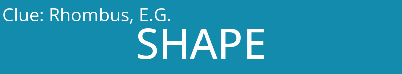 Rhombus, E.G.
