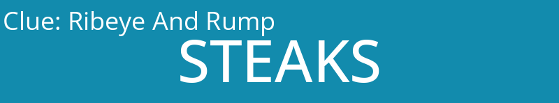 Ribeye And Rump