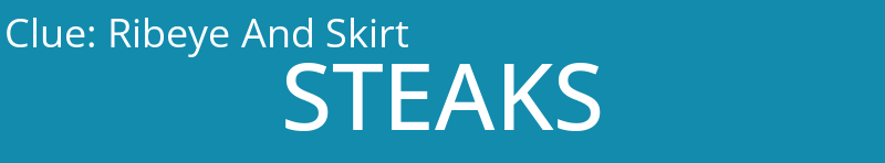 Ribeye And Skirt