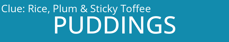 Rice, Plum & Sticky Toffee