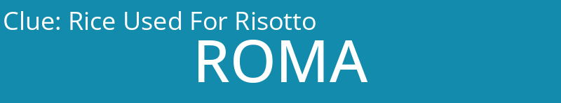 Rice Used For Risotto