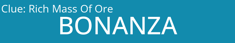 Rich Mass Of Ore