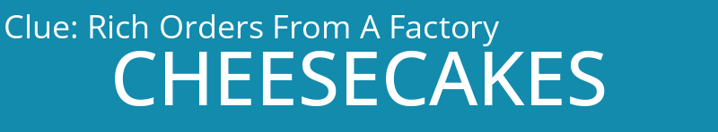 Rich Orders From A Factory