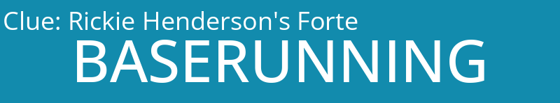 Rickie Henderson's Forte