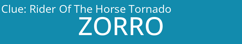 Rider Of The Horse Tornado