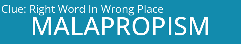Right Word In Wrong Place