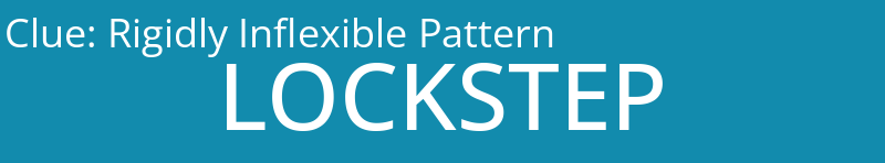 Rigidly Inflexible Pattern