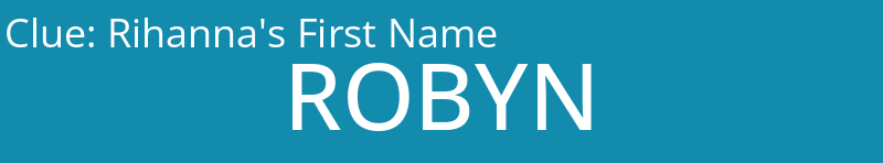 Rihanna's First Name