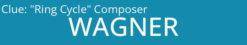 "Ring Cycle" Composer