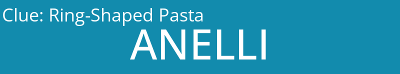 Ring-Shaped Pasta