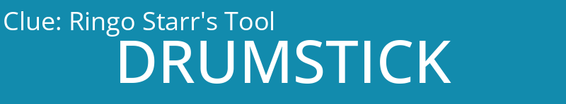 Ringo Starr's Tool