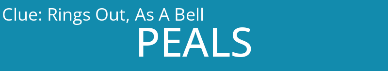 Rings Out, As A Bell
