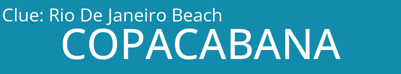 Rio De Janeiro Beach