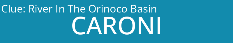 River In The Orinoco Basin
