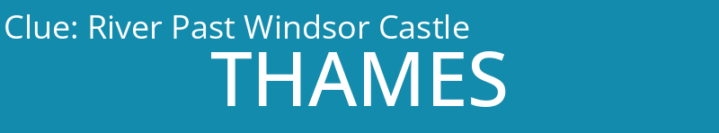 River Past Windsor Castle