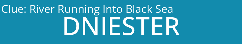 River Running Into Black Sea