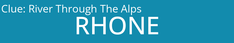 River Through The Alps