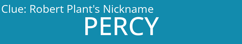 Robert Plant's Nickname