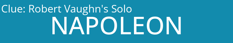 Robert Vaughn's Solo