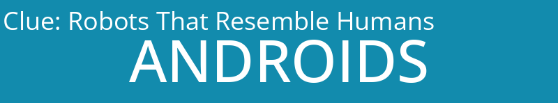 Robots That Resemble Humans