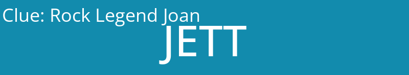 Rock Legend Joan