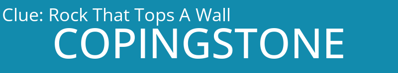 Rock That Tops A Wall