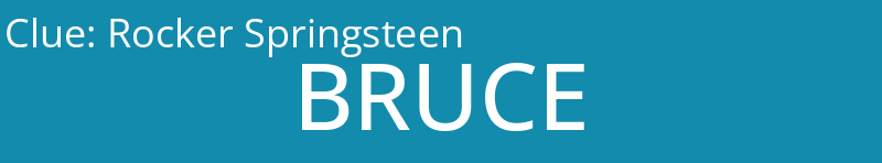 Rocker Springsteen