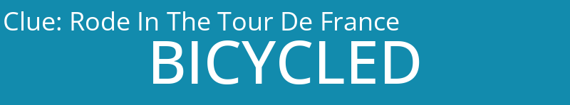 Rode In The Tour De France