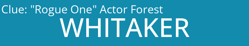 "Rogue One" Actor Forest