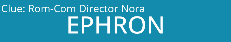 Rom-Com Director Nora