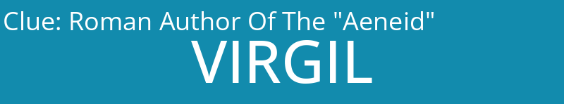 Roman Author Of The "Aeneid"