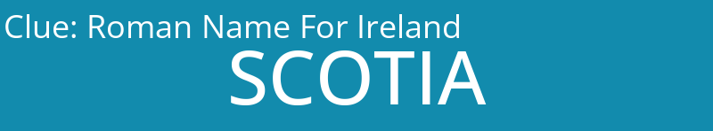 Roman Name For Ireland
