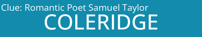 Romantic Poet Samuel Taylor