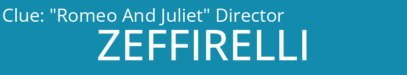 "Romeo And Juliet" Director