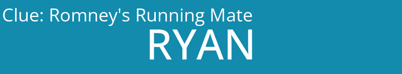 Romney's Running Mate