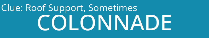 Roof Support, Sometimes