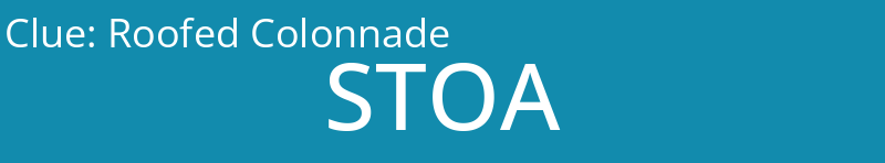 Roofed Colonnade