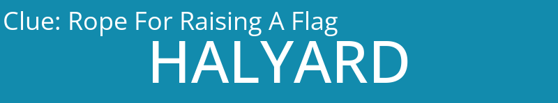 Rope For Raising A Flag
