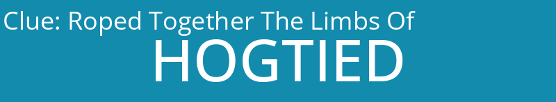 Roped Together The Limbs Of