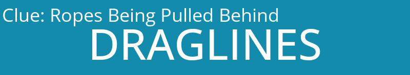 Ropes Being Pulled Behind