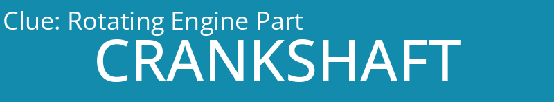 Rotating Engine Part