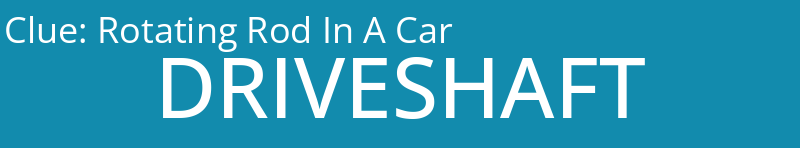 Rotating Rod In A Car