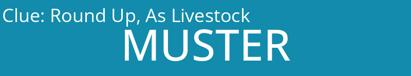 Round Up, As Livestock